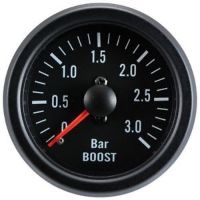 Picture of Autogauge Charge Pressure Gauge - Black - 3 bar