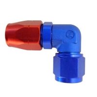 Picture of 90degrees. AN fitting - Red/Blue - Forged Elbow