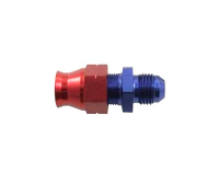 Picture of Straight Tube to Male AN adapter - Red / Blue