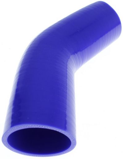 Picture of 45 Degree Silicone Bend - Blue 2 "- 51mm.