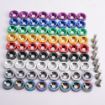 Picture of 8 x M6x20 Steel bolts + Washers  - Neo Chrome