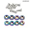 Picture of 8 x M6x20 Steel bolts + Washers  - Neo Chrome