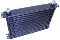 Picture of Oil cooler element - 15 rows AN10 connection - Black