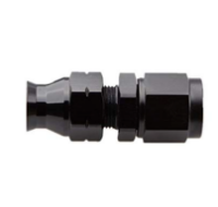 Picture of Straight Tube to Female AN-8 Adapter - Black - 1/2" (12,7mm.)