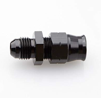 Picture of Straight Tube to Male AN-4 Adapter - Black - 1/4" (6,35mm.) 