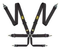 Picture of 3 "6-point harness (FIA approved) - Black