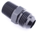 Picture of AN10 Male - 1/2 "NPT Male - Nipple Fitting - Black Alu