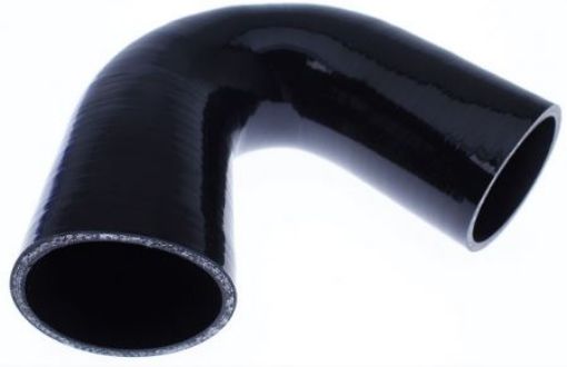 Picture of 135 Degree Silicone Bend - Black - 3,15" / 80mm.