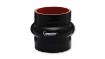 Picture of Vibrant 4 Ply Reinforced Silicone Hump Hose Connector - 1.5in I.D. x 3in long (BLACK)