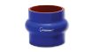 Picture of Vibrant 4 Ply Reinforced Silicone Hump Hose Connector - 1.5in I.D. x 3in long (BLUE)