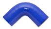 Picture of Vibrant 4 Ply Reinforced Silicone Elbow Connector - 2in I.D. - 90 deg. Elbow (BLUE)