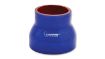 Picture of Vibrant 4 Ply Reinforced Silicone Transition Connector - 1.5in I.D. x 1.75in I.D. x 3in long (BLUE)