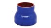 Picture of Vibrant 4 Ply Reinforced Silicone Transition Connector - 1.75in I.D. x 2in I.D. x 3in long (BLUE)