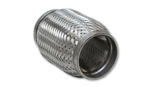 Picture of Vibrant SS Flex Coupling with Inner Braid Liner 2.5in inlet/outlet x 10in flex length