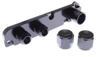 Picture of Catch tank flange for TFSI engine - AN10 -  with 2 plugs