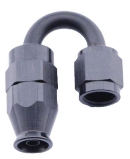 Picture of 180gr. PTFE AN fitting - AN-8 - Black