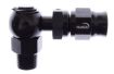 Picture of M10x1 - > AN3 hose - 90gr. Black  - PTFE fitting - Banjo fit