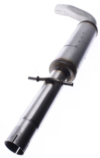 Picture of E-marked Stainless 3" - Simons silencer