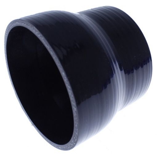 Picture of 3,5" / 89mm. -> 4" / 101.6mm. Silicone Reduction - Black