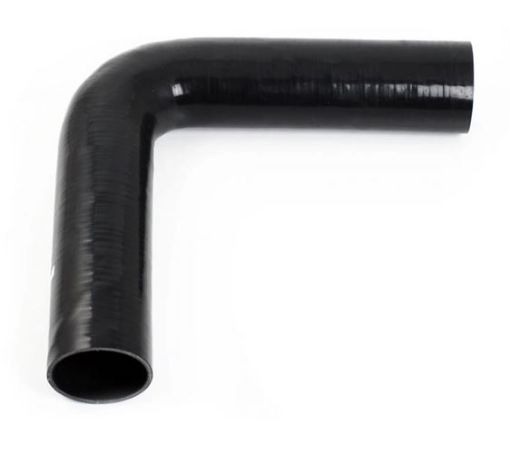 Picture of 90 Degree Silicone Bend - Black - 25mm.