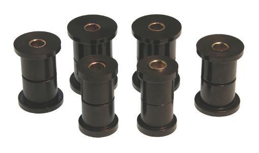 Picture of Prothane 81 - 87 GM K30 Rear Spring Shackle Bushings (w 1 38in OD Frame Shackle Bush) - Black