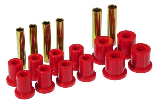 Picture of Prothane 71 - 87 GM K10 - 30 4wd Front Spring Bushings - Red