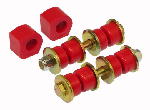 Picture of Prothane 84 - 87 Honda Civic Front Sway Bar Bushings - 16mm - Red