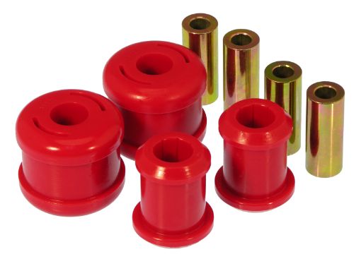 Picture of Prothane 01 - 02 Honda Civic Front Control Arm Bushings - Red