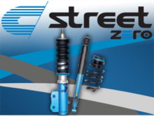 Picture of Cusco Street Zero - A 03 - 04 Subaru GDB STi 40 - Way Adj FR - Pillow Upper Mount RR - Rubber Mount Coilovers