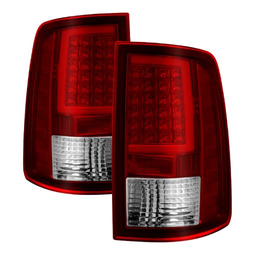 Picture of xTune Dodge Ram 1500 09 - 16 LED Tail Lights Incandescent Model Only - Red Clear ALT - ON - DR09 - LBLED - RC