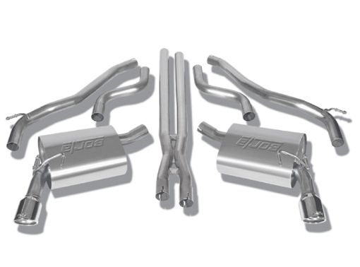 Picture of Borla 10 - 13 Camaro 3.6L V6 (except 2013 RS) Touring Catback Exhaust