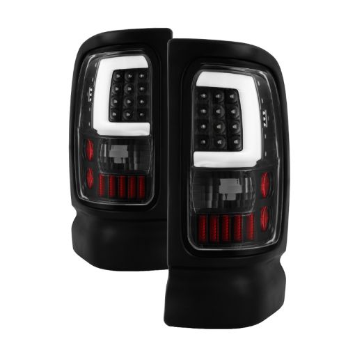 Picture of xTune Dodge Ram 1500 94 - 01 Tail Lights - Light Bar LED - Black ALT - ON - DRAM94V3 - LBLED - BK