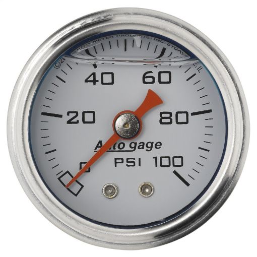 Picture of Autometer 1.5 inch Fuel Pressure Gauge 0 - 100 PSI