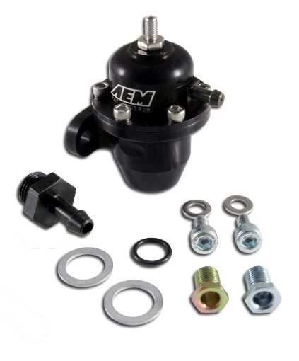 Picture of AEM 94 - 01 Acura Integra 90 - 93 Honda Accord 92 - 95 Honda Civic 99 - 00 Honda Civic Black Adjustabl