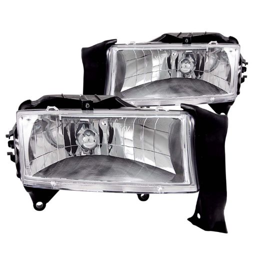 Picture of ANZO 1997 - 2004 Dodge Dakota Crystal Headlights Chrome