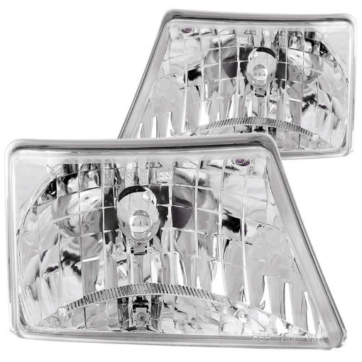 Picture of ANZO 1998 - 2000 Ford Ranger Crystal Headlights Chrome