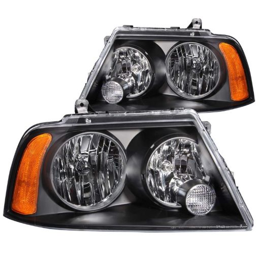 Picture of ANZO 2003 - 2006 Lincoln Navigator Crystal Headlights Black