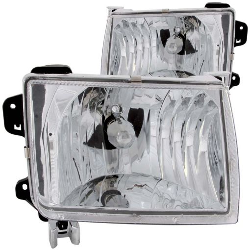 Picture of ANZO 1998 - 2000 Nissan Frontier Crystal Headlights Chrome