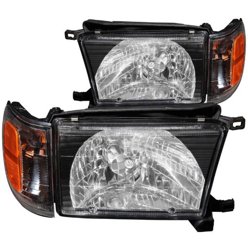 Picture of ANZO 1999 - 2002 Toyota 4Runner Crystal Headlights Black