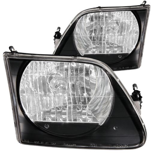 Picture of ANZO 1997.5 - 2003 Ford F - 150 Crystal Headlights Black G2