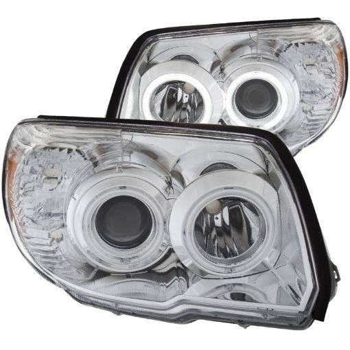 Picture of ANZO 2006 - 2009 Toyota 4Runner Projector Headlights w Halo Chrome