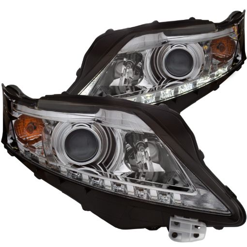 Picture of ANZO 2010 - 2012 Lexus Rx350 Projector Headlights w U - Bar Chrome