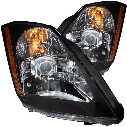 Picture of ANZO 2003 - 2005 Nissan 350Z Crystal Headlights Black