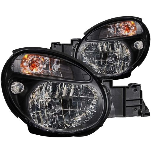 Picture of ANZO 2002 - 2003 Subaru Impreza Crystal Headlights Black