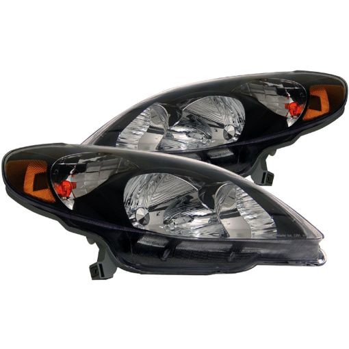 Picture of ANZO 2003 - 2008 Toyota Matrix Crystal Headlights Black