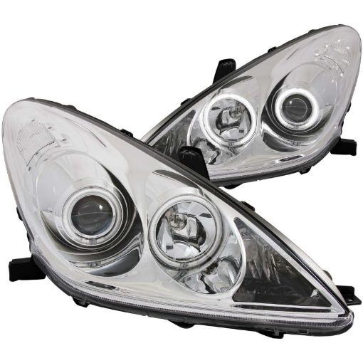 Picture of ANZO 2002 - 2003 Lexus Es300 Projector Headlights w Halo Chrome (CCFL)