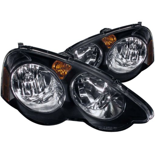 Picture of ANZO 2002 - 2004 Acura Rsx Crystal Headlights Black