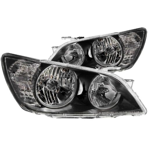 Picture of ANZO 2001 - 2005 Lexus Is300 Crystal Headlights Black