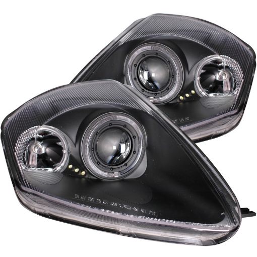 Picture of ANZO 2000 - 2005 Mitsubishi Eclipse Projector Headlights w Halo Black