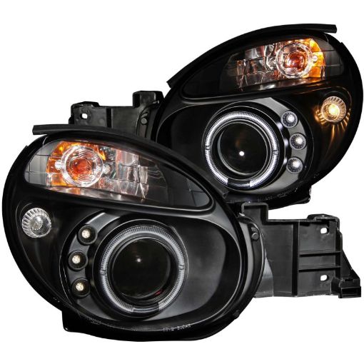 Picture of ANZO 2002 - 2003 Subaru Impreza Projector Headlights w Halo Black